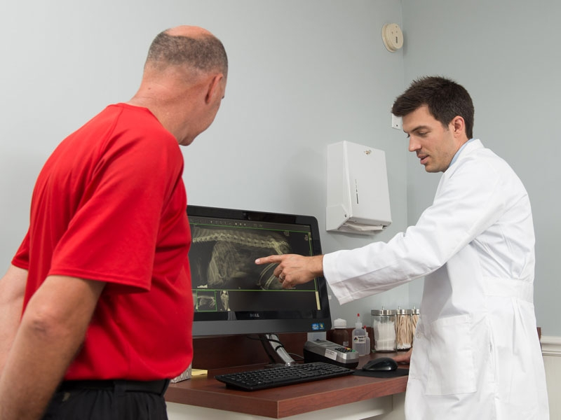 Dr. Borlik loves to educate owners about their pets! Dr. Borlik loves to educate owners about their pets!